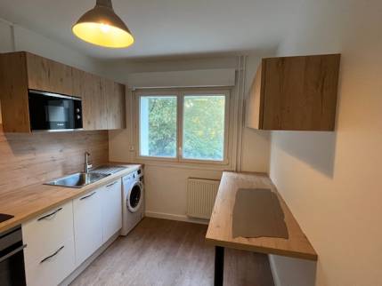 Nouvelle cuisine équipée dans un appartement rénové - Nantes 44