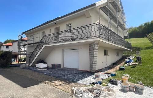 isolation thermique extérieure d'une maison