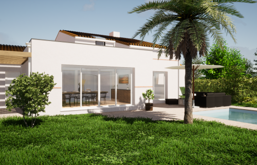  Agrandissement de maison à Bouguenais - esquisses