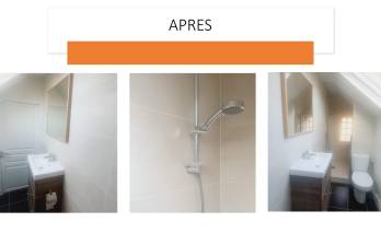 Rénovation d’une salle d’eau dans un pavillon de Rambouillet