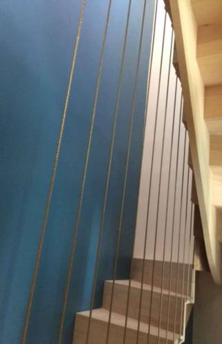 Création d'un escalier à Trouville