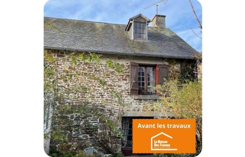 Rénovation d'une charpente et d'une couverture 