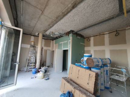 Création du coin salle de bain