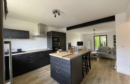 rénovation cuisine et ouverture sur le salon - APRES