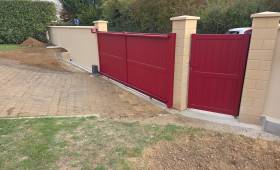 Après - Muret clôture Portail et portillon La Maison des Travaux Evreux Louviers 2