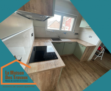 Rénovation cuisine après