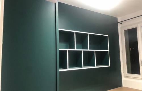 Niches au dessus du plan de travail pour ranger - Yvelines