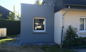 Construction d’une extension de maison