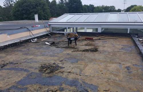 Toit école maternelle 