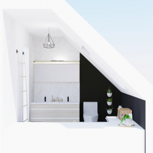 Rénovation d’une salle de bain près de Nantes - Aurelie GUITTONNEAU - La Maison Des Architectes