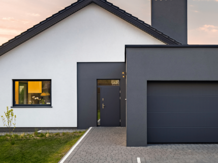 Construction d'un garage à toit plat