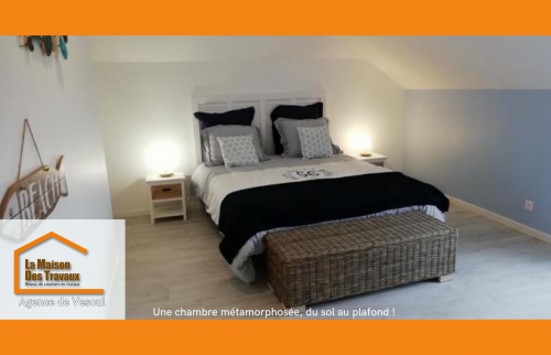 Découvrez la transformation d’une chambre cosy réalisée par La Maison Des Travaux de Vesoul. 