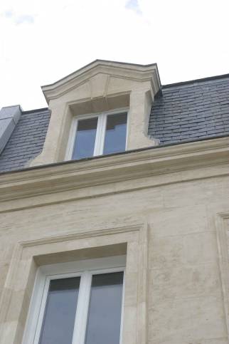 Rénovation de façade en pierre à Luc-sur-Mer (14530)