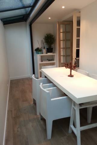 Installation d'un coin repas