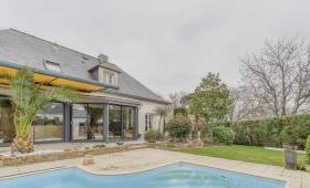 Extension de maison à Vertou avec une verrière en aluminium