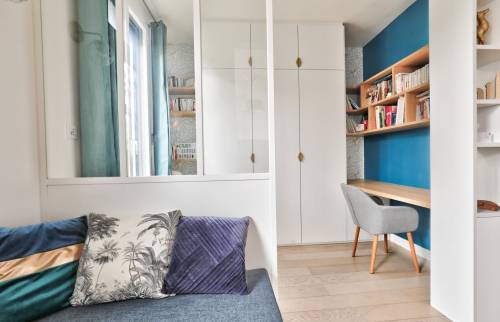 Relookage d’une très grande entrée à Colombes (92700) 