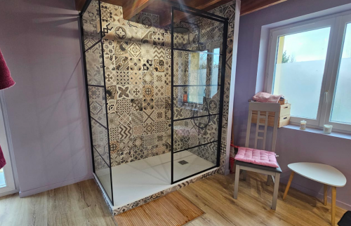 Rénovation ferme bressane - salle de bain