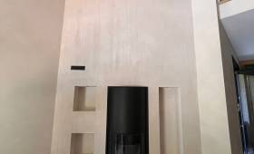 Béton ciré brossé