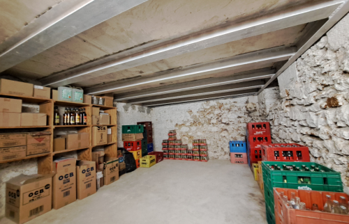 renforcement du sous-œuvre par poutrelles métalliques