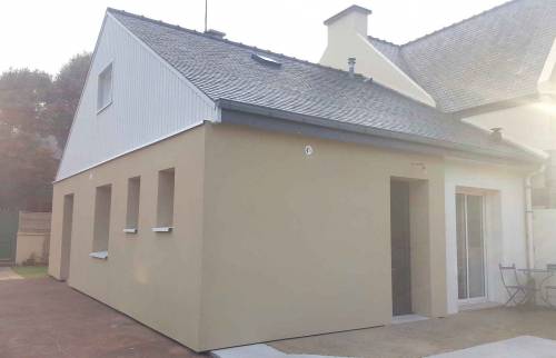 Réalisation d'une Isolation Thermique par l'Extérieur à Saint-Lunaire