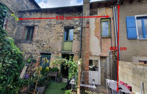 Dimensions avant la rénovation de l’immeuble 