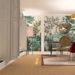 Salon Pour Une Maison - Adelina Zakiev - La Maison Des Architectes