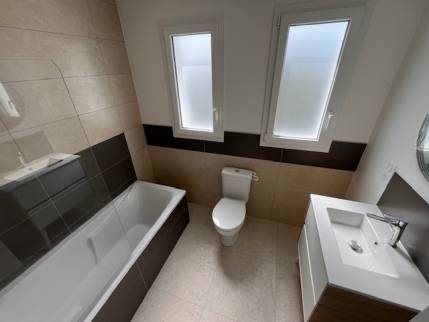 Nouvelle salle de bain après travaux de rénovation - Nantes 44