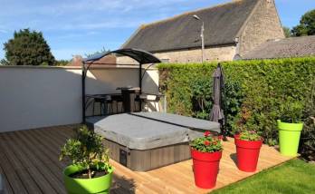 Installation d'un spa à Deauville