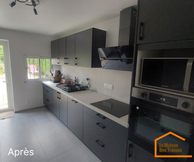 Rénovation de cuisine apres 2