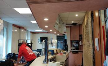 Installation électrique dans un commerce à Arras 62