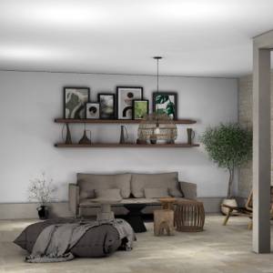 Projection 3D - camille letourneaux - La Maison Des Architectes