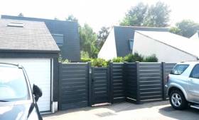 installation d'une nouvelle clôture avec portillon Landerneau-Morlaix-Saint-Renan (29) 