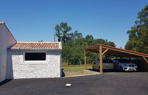 Réalisation d'un carport à Saintes 17100