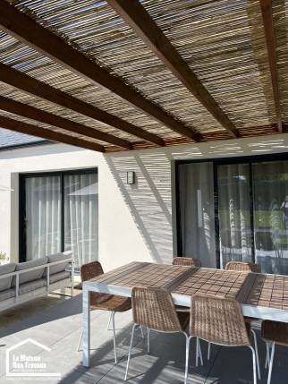 Création d'une pergola sur mesure dans le Morbihan