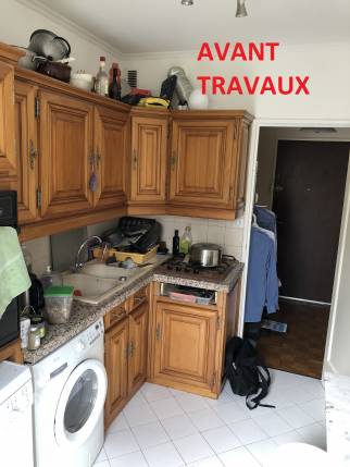 Cuisine avant travaux (Brunoy 91800)