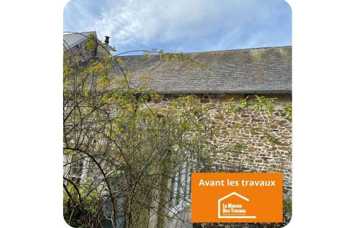 Rénovation totale d'une toiture (avant/après) - Banville 14480