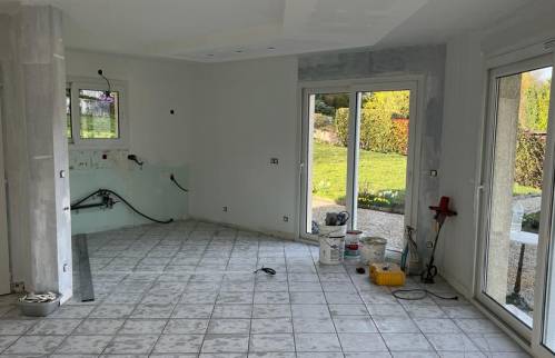 Cuisine - Vue d'ensemble - Travaux en cours