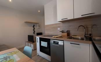 Rénovation T1 Aix-Les-Bains cuisine après 2