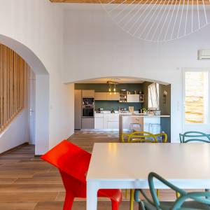 Rénovation pièce à vivre d'une villa bord de mer - Corinne Palermo - La Maison Des Architectes