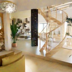 Façade rénovée d'une maison des années 90 à Narbonne - Fabienne Tricoire