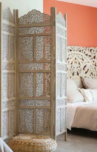 PARAVENT POUR DECORATION DE CHAMBRES - DAMGAN 56750