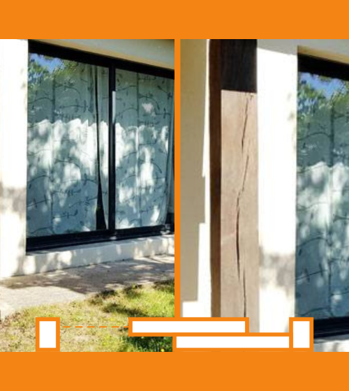 Nouvelle fenêtre coulissante installée entre Venelles et Aix-en-Provence, avec rehaussement de toiture pour un confort thermique optimal.