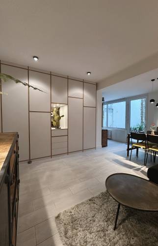 Rénovation d'un appartement avec jardin aux Chartrons 