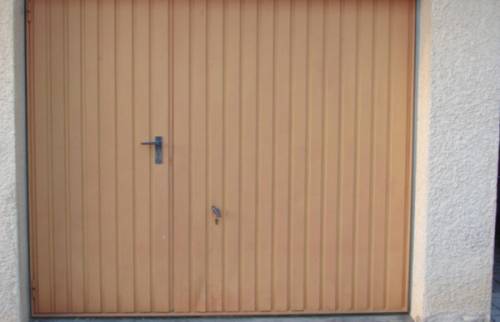 avant changement de la porte de garage