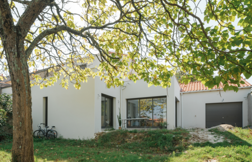 Agrandissement d'une maison au coeur de Vertou