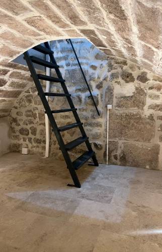 Escalier meunier fer