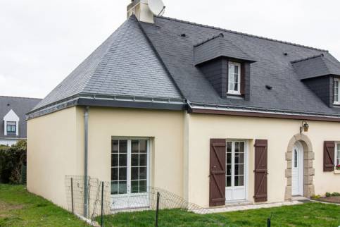  Rénovation de maison avec réfection de toiture et extension latérale - Pornic 44210