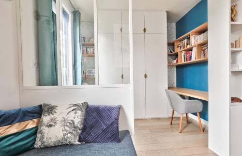 Relookage d’une très grande entrée à Colombes (92700) 