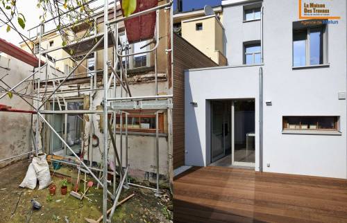 Extension de terrasse à La Rochette