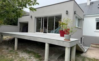 Extension avec terrasse